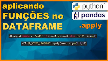 Python PANDAS - Como utilizar FUNÇÕES no dataframe