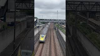 A ride to Ashford International, UK by the fastest train in the country