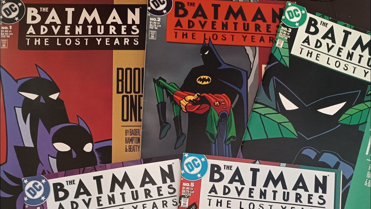 BATMAN LA SERIE ANIMADA REVIEW AVENTURAS DE BATMAN LOS AÑOS