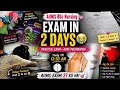 AIIMS BSc Nursing Exam in 2 Days 😭 | Practical Exam + AIIMS Preparation | Productive Study Vlog