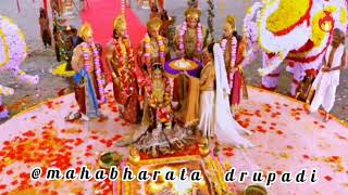 Drupadi wedding rituals / mahabharata drupadi
