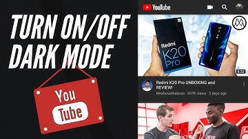 How to Enable or Disable Dark Mode on YouTube App