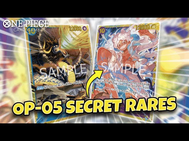 I want to talk about these SECRET RARES... [OP-05] - YouTube