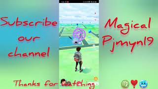 Pokemongo 09292020 first strike and play with buddy
