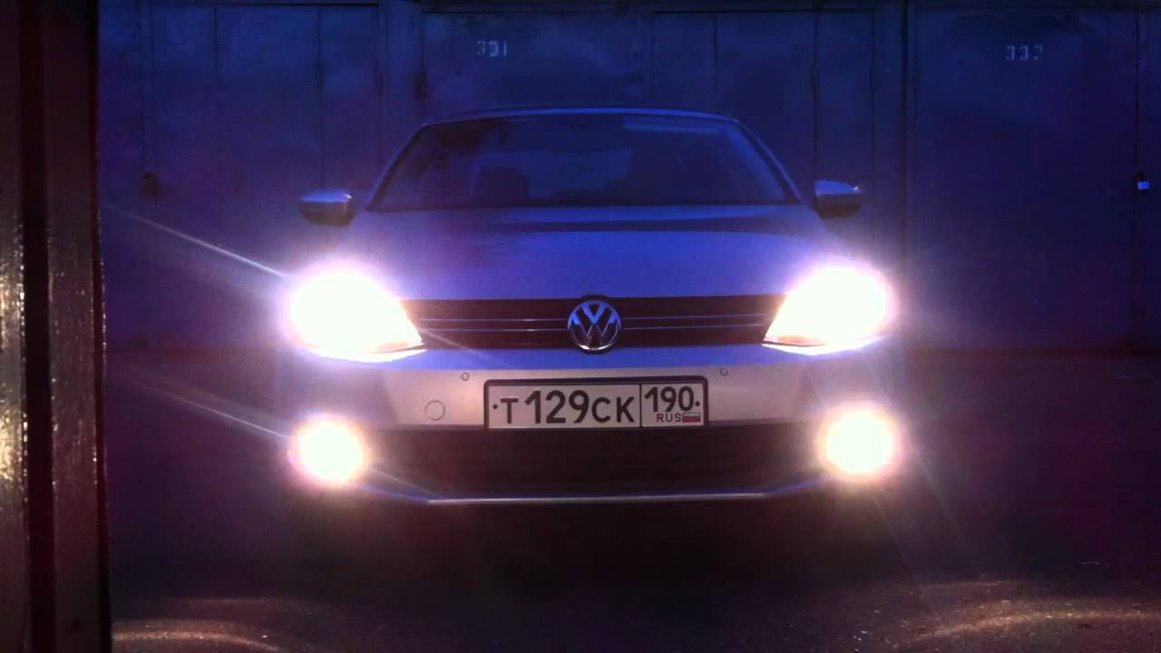 Адаптивный головной свет VW Jetta MK6 ч. 1 - YouTube