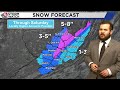 Christian's Morning Forecast: Snow Falling Soon; Bitter Cold After