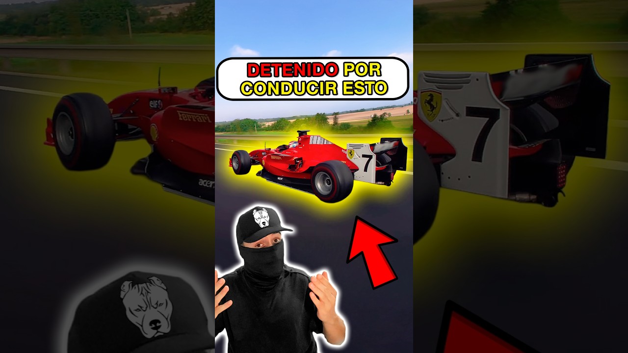 DETENIDO por Conducir un FÓRMULA 🤯