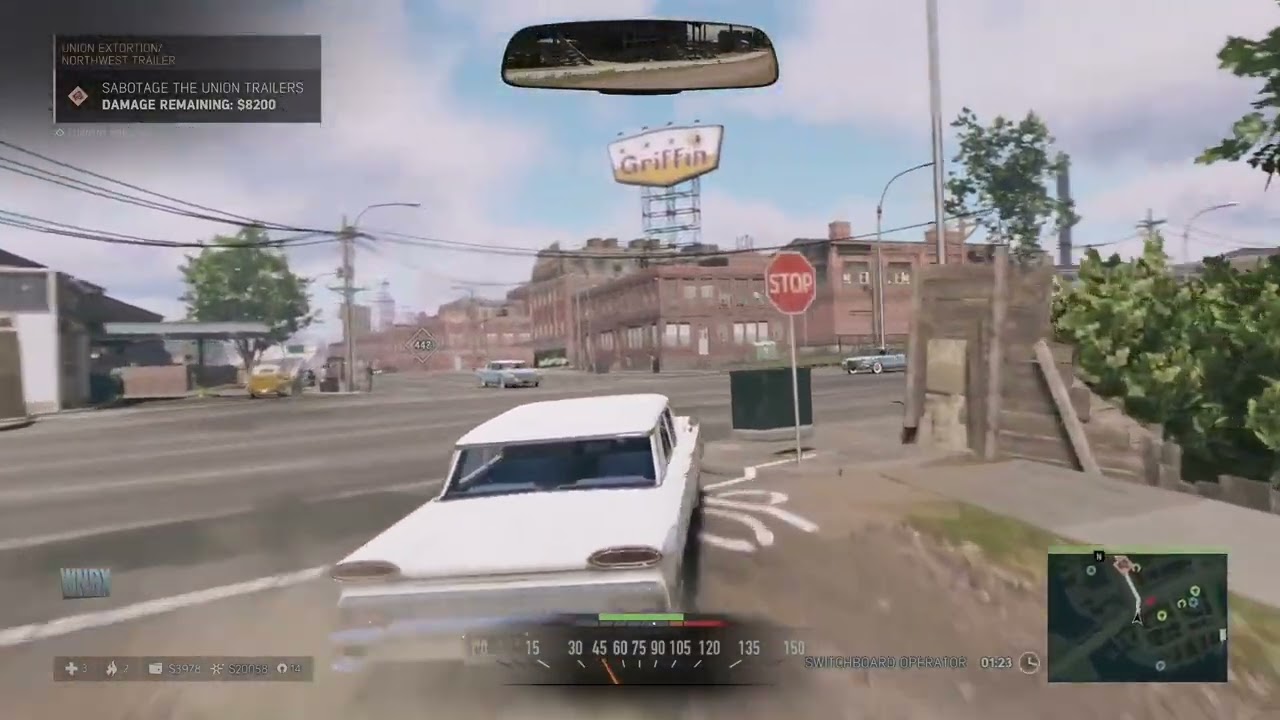 Well that's one way to catch him 