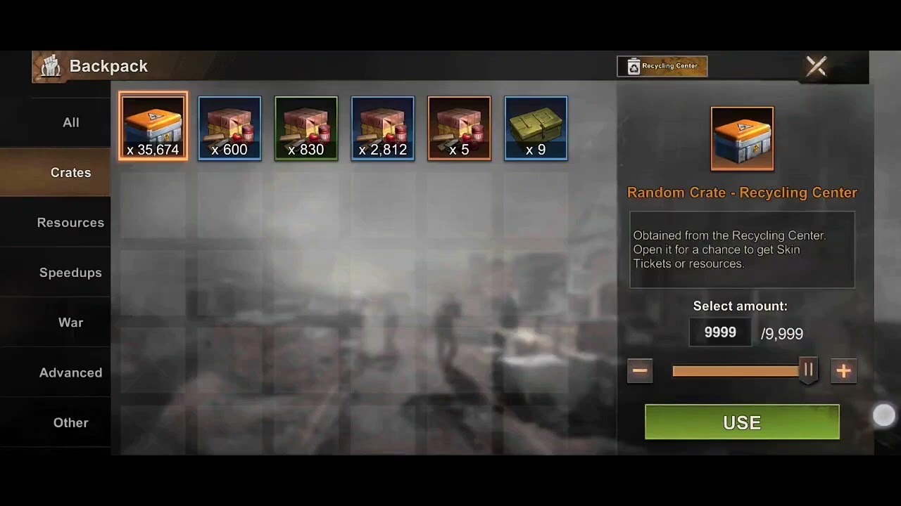 State of Survival opening 90k skin crates