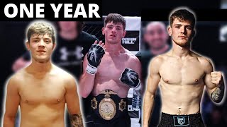 BEGINNER TO MMA CHAMPION: A 1 YEAR PROGRESSION FROM GRAPPLER TO STRIKER