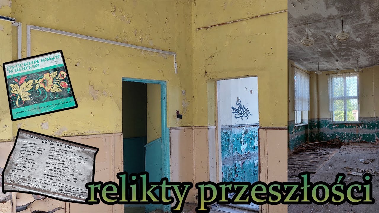 Opuszczona szkoła na wsi