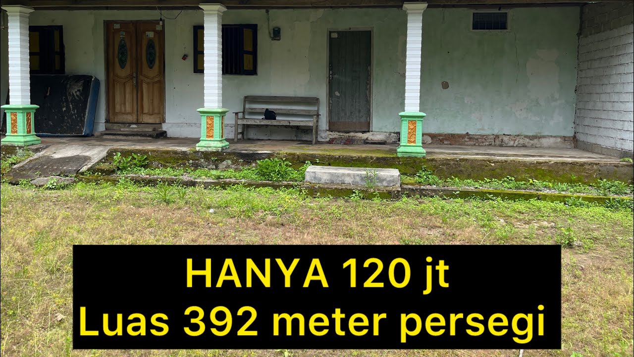 TANAH BONUS RUMAH 392m2