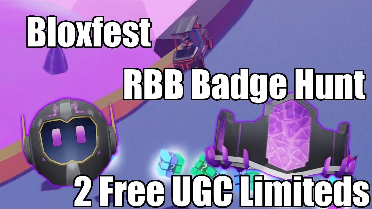 Upcoming Bloxfest with 2 Free UGC Limiteds to earn & RBB Badge Hunt is ...