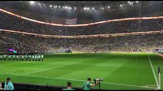 Brazil vs Cameroon Flag Presentation 2022 Fifa World Cup Lusail Stadium Qatar