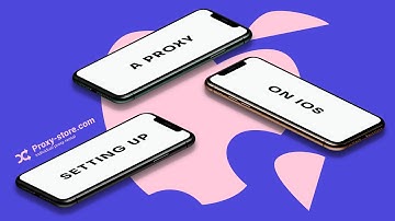 How to set up a proxy in iOS (Apple MacBook)