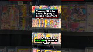 Episode 5 of turning $1 into $1000 buying and selling pokemon! #vstaruniverse #pokemoncards #cards