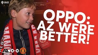 Oppo Az Deserved The Win Az Alkmaar 0-0 Man Utd Fan Cams