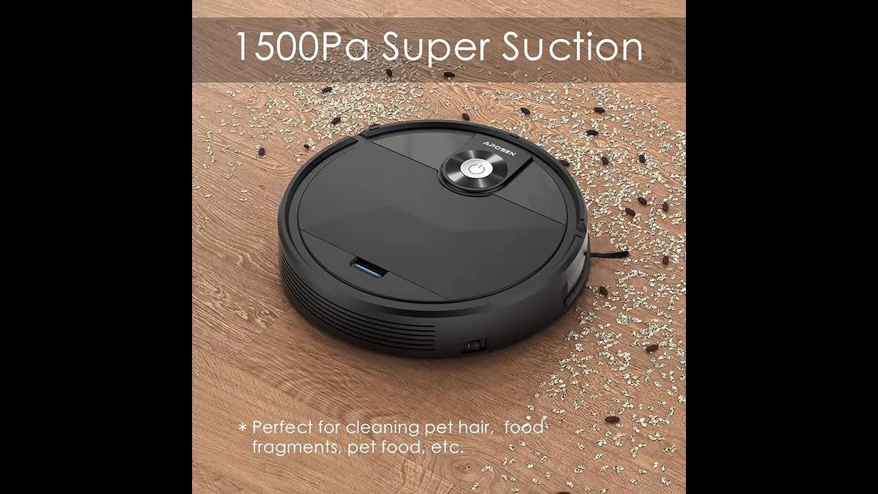Robot Vacuum, APOSEN Robot Vacuum Cleaner A200 YouTube