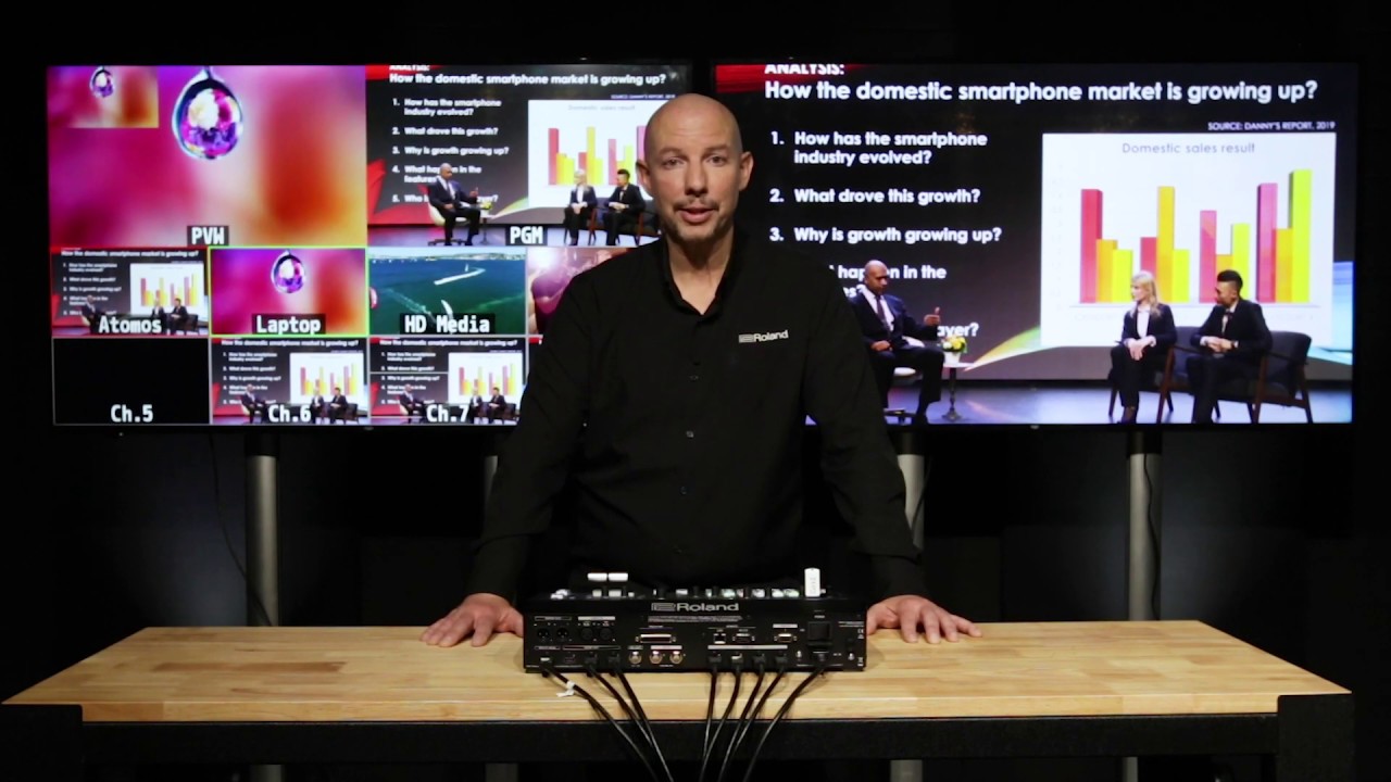 Roland V-600UHD 1 minute video tip  – Using ROI