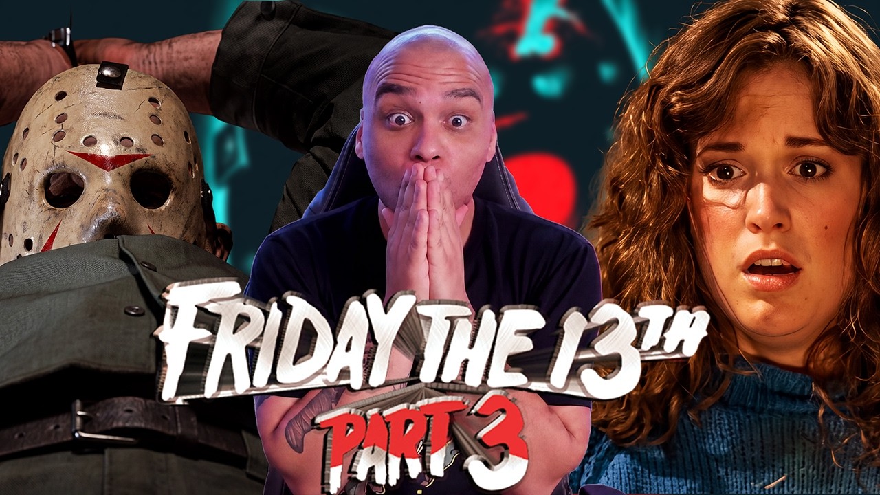 FRIDAY THE 13TH PART 3 (1982) MOVIE REACTION | The Iconic Mask Debuts! | Horror Movie Commentary