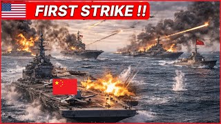 USA vs China WAR: The First Direct Clash