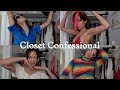 CLOSET CONFESSIONAL | Marie Kondo Organizing