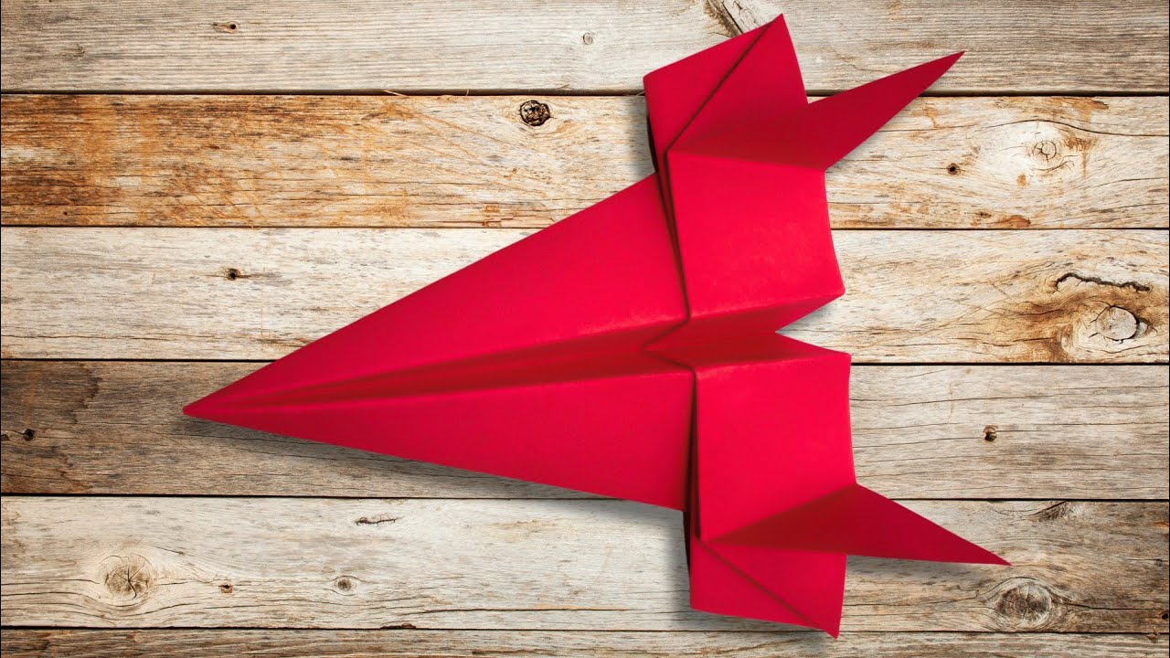 BEST ORIGAMI PAPER JET, How to make a paper airplane model, Starwar