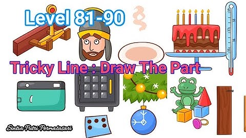 Tricky Line: Draw The Part Level 81,82,83,84,85,86,87,88,89,90
