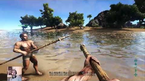 Ark Survival Evolved Ps4 W/ Verraa gameplay part 1 - getting Started