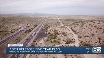 ADOT now seeking public comment on its tentative five year program