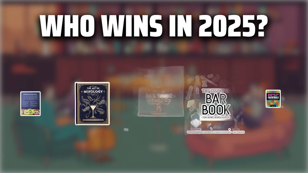 The Top 5 Best Mix Drinks Recipe Book in 2025 - Must Watch Before Buying!