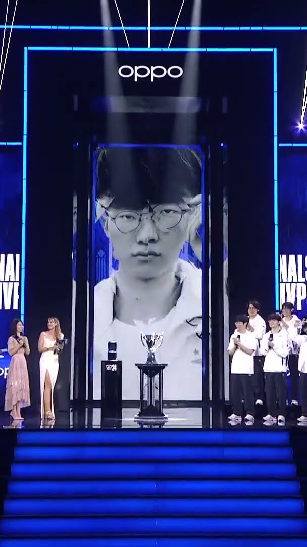 Faker é o MVP da Grande Final do #Worlds2024!