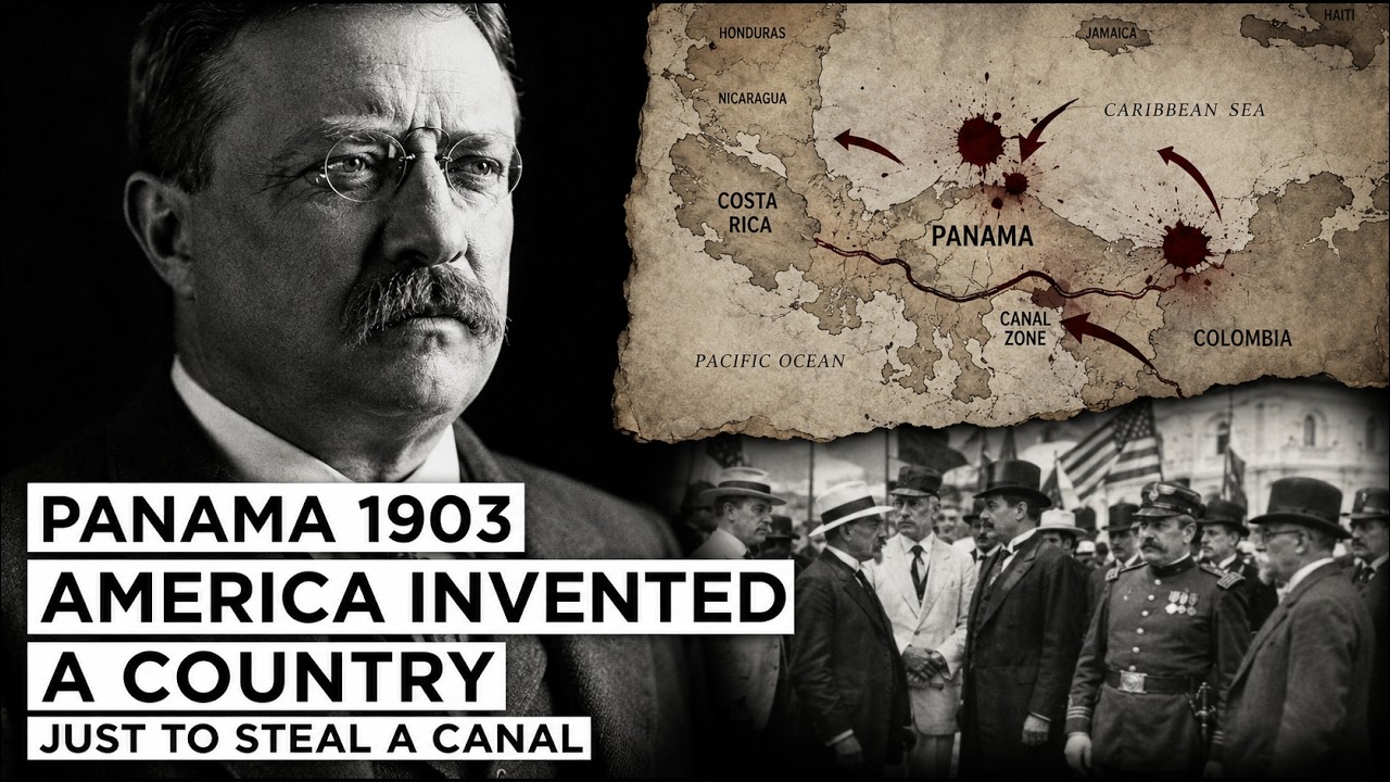 Panama 1903: How America Invented an Entire Country — Just to Steal a Canal