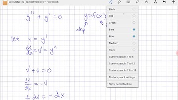 Second Order DE Independent Variable Missing