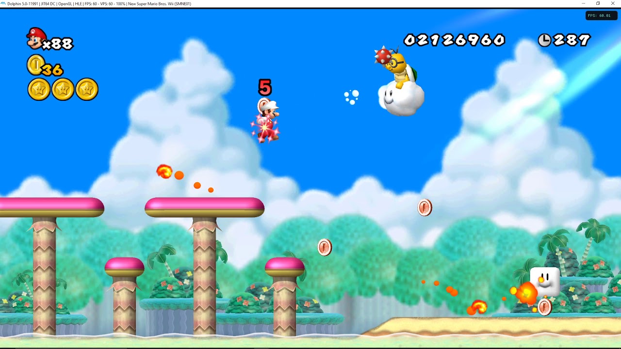 Super Mario Bros Wii World 4