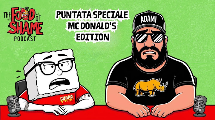 PUNTATA SPECIALE MCDONALD'S EDITION
