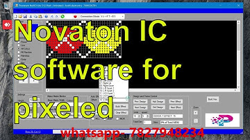 Novaton N76003 IC pixel software