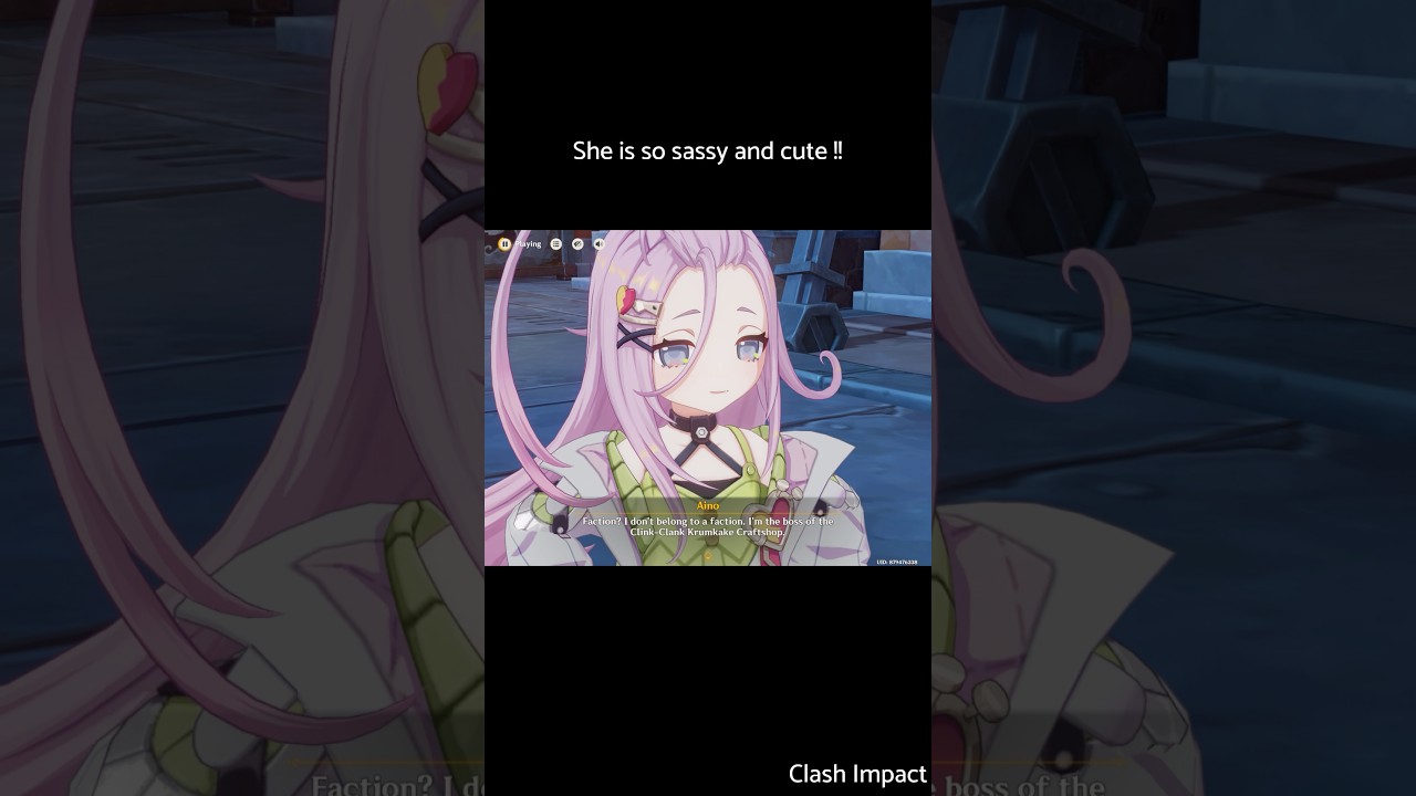 Aino is so sassy and cute | Genshin Impact | Clash Impact