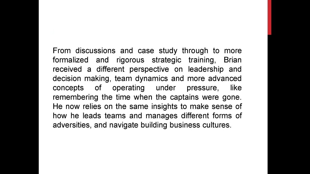 Brian Bourquard: The Academic Edge in Business Leadership: How Research and Teaching Inform Practice
