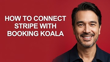 How to Connect Stripe with Booking Koala - KevinHowTo
