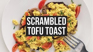 Easy Vegan Scrambled Tofu Toast Recipe (Beginner Friendly) screenshot 5