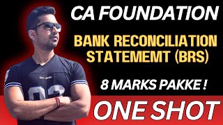 Accounts - BRS ONE SHOT 🔥 NO Time Waste ! CA Foundation Ultra Pro Revision 🔥 June 2024
