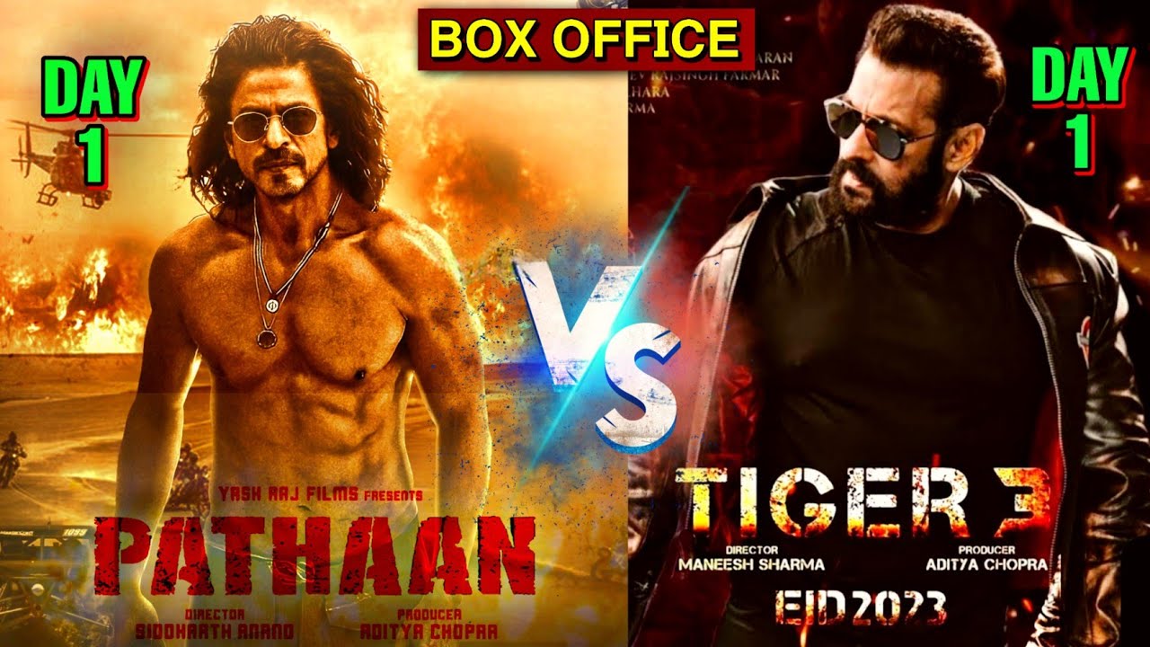 Pathaan Vs Tiger 3 Box Office Collection | Shahrukh Khan Vs Salman Khan ...