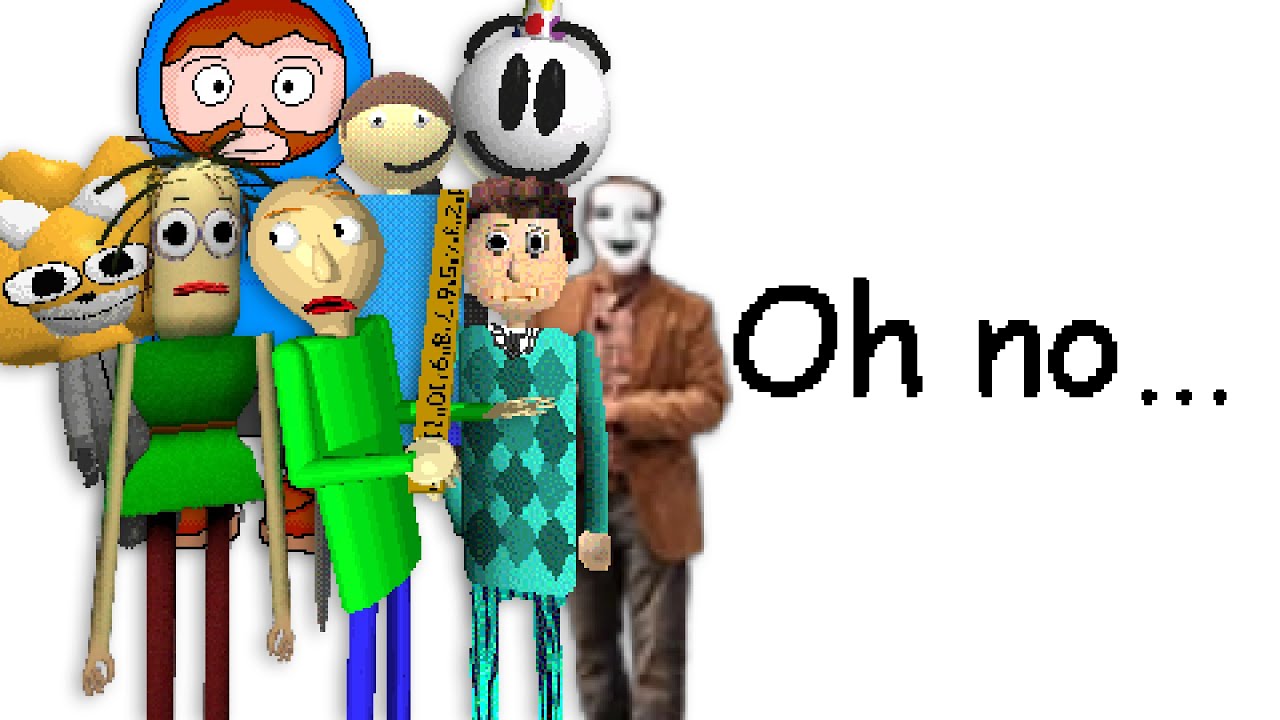 Многие учителя помогают Балди... | Модификация Baldi's Basics