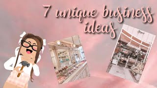 7 unique business ideas || stxrley ✰