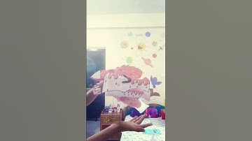 NEW DRAGON PUPPET!!! RATE IT!!! #dragonpuppet #paperdragon #cute #art #craft