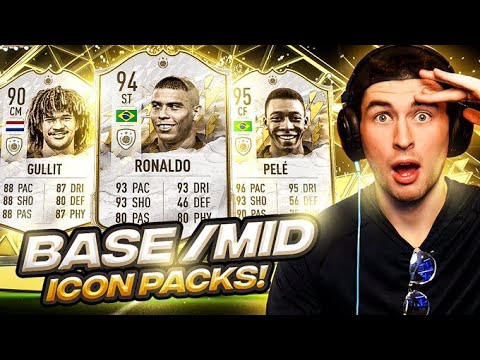 25 x Base or Mid Icon Packs