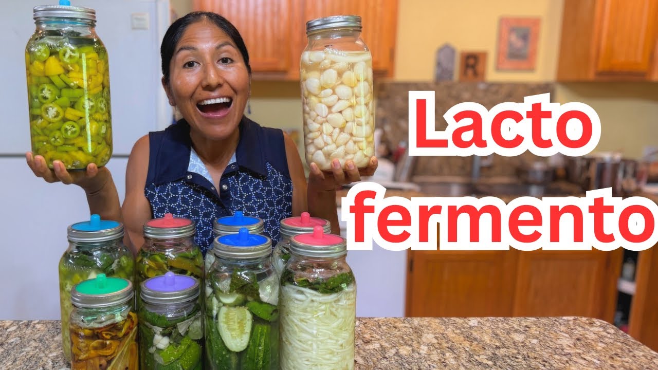 Cómo Preparar PROBIOTICOS NATURALES en Casa/Lucy Rich🇺🇸🇵🇪