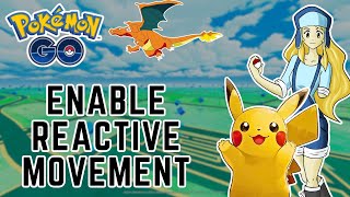 How to Enable Reactive Movement on Pokemon GO? 2024 | Pokemon GO screenshot 5