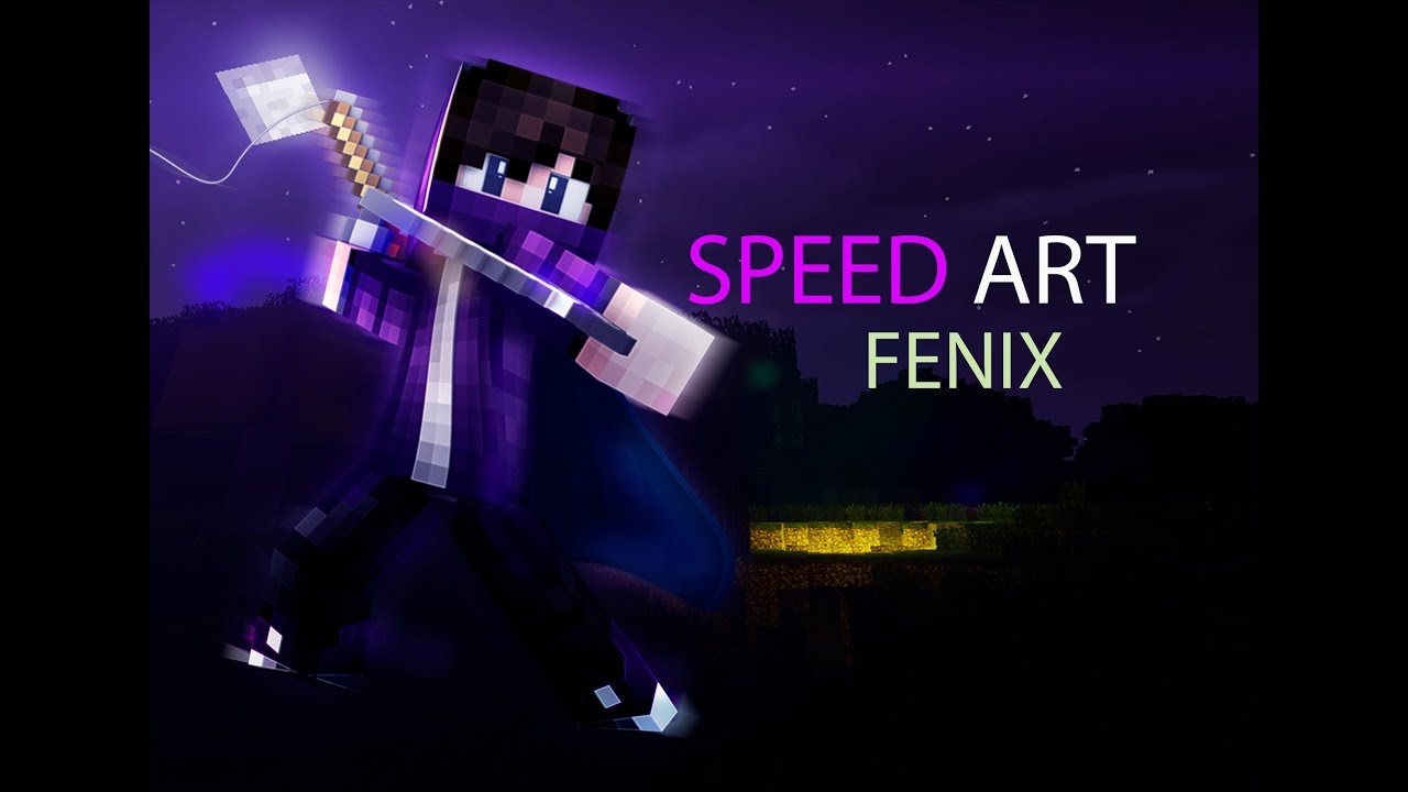 Speed art - Minecraft - Fenix (Vane return?) {Go active} ft. Hendox